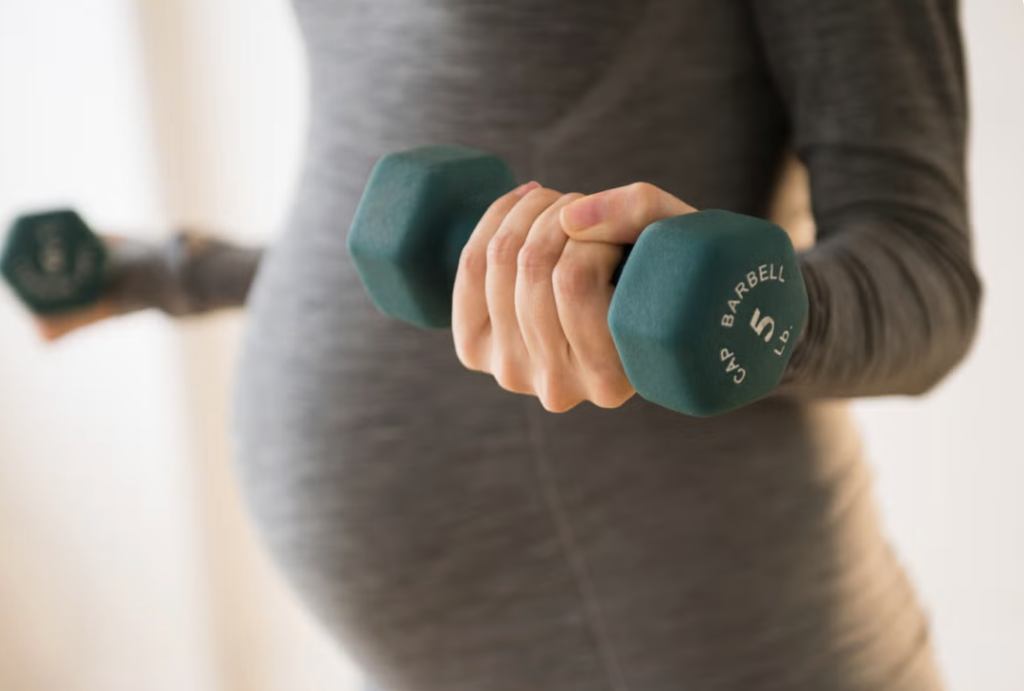 Weights & Gym Strengthening During Pregnancy